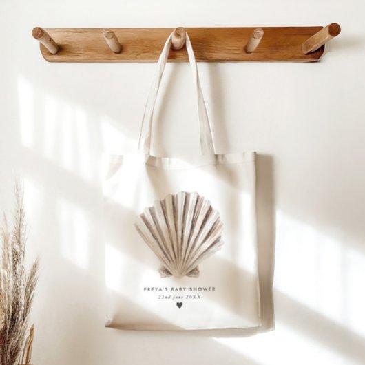 gunst van Shell-Baby shower Tote Bag