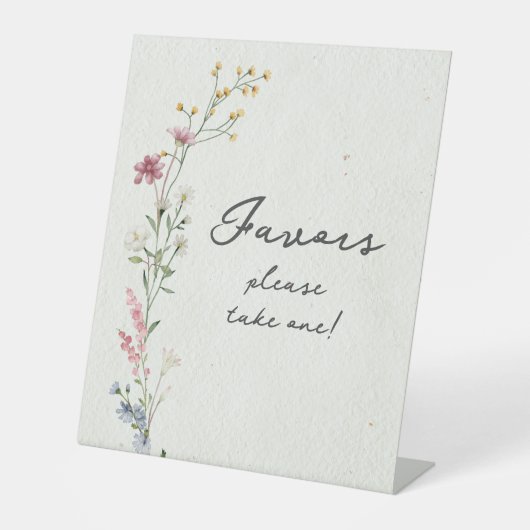 gunsten reclamebord met voetstuk (Voorkant)