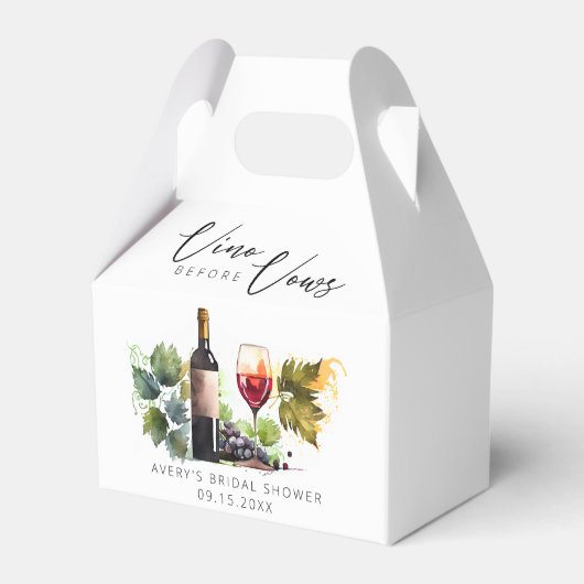 Gunstendoos Bedankdoosjes (Voorkant Zijde)