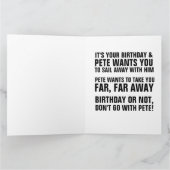 GUNSTIG OVERGEZIEN VOOR HAAR WENSKAARTEN KAART (Binnen)