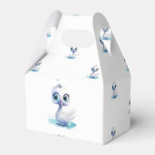 Gunstige Favor Doos Cute Witte Eend Bedankdoosjes (Voorkant Zijde)