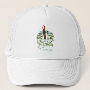 Gunstock Mountain New Hampshire poster Trucker Pet