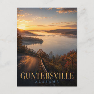 Guntersville Alabama Lake Guntersville REALMS Briefkaart