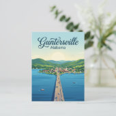 Guntersville VS Briefkaart (Staand voorkant)