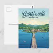 Guntersville VS Briefkaart (Voorkant / Achterkant)