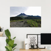 Gunung Merapi Poster (Thuiskantoor)