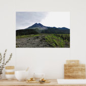 Gunung Merapi Poster (Keuken)