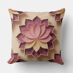 Gunungan Lotus Weave 3D Batik Motief Kussen