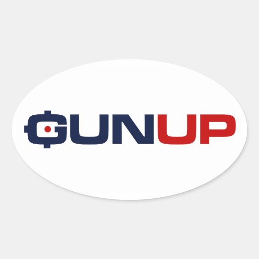 GunUp Sticker van Geweldige (Voorkant)