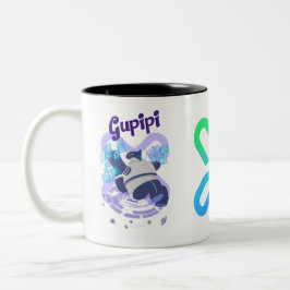 Gupipi coffee cup tweekleurige koffiemok