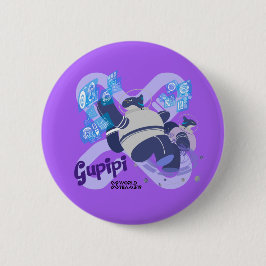 Gupipi-knop ronde button 5,7 cm