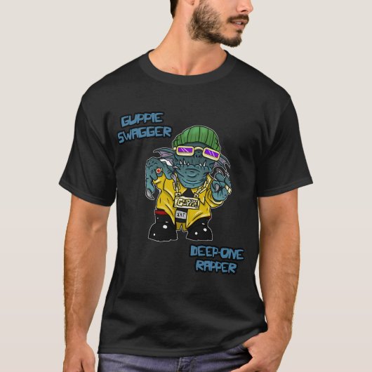 Guppie Swagger Deep One Rapper T-shirt (Voorkant)