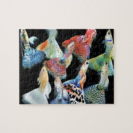 Guppies Legpuzzel (Horizontaal)
