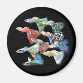 Guppies Magneet (Voorkant)