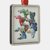 Guppies Metalen Ornament (Rechts)