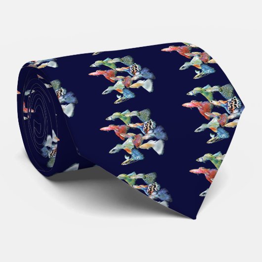 Guppies Stropdas (Opgerold)