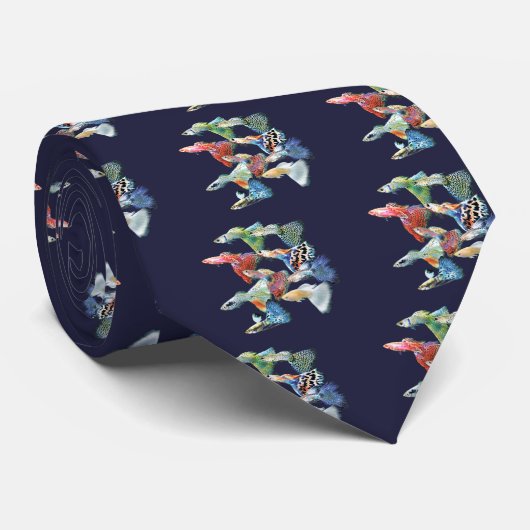 Guppies Stropdas (Opgerold)