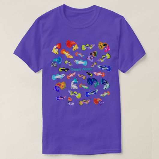 Guppy Addict T-shirt (Design voorkant)