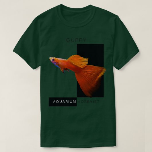 Guppy Aquarium T-shirt (Design voorkant)