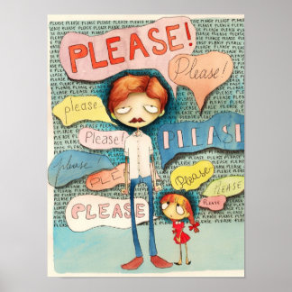 Guppy Butter - Alsjeblieft! Poster