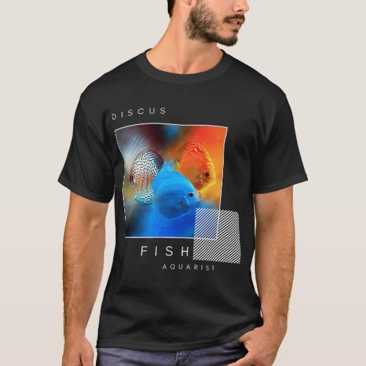 Guppy Collage Citaat 1 T-shirt (Voorkant)