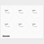 GUPPY RONDE STICKER (Vel)