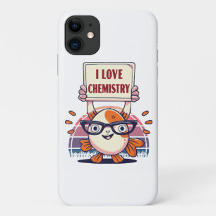 Guppy's en scheikunde leuk vinden Case-Mate iPhone case