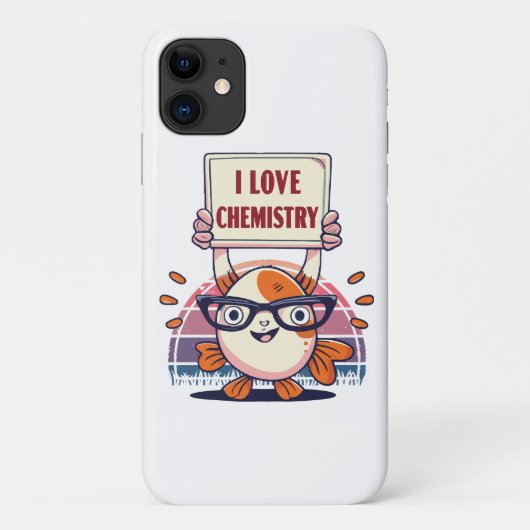 Guppy's en scheikunde leuk vinden Case-Mate iPhone case (Achterkant)