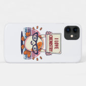 Guppy's en scheikunde leuk vinden Case-Mate iPhone case (Achterkant (horizontaal))