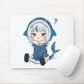 Gura Hololive (が う ぐ ら) Muismat (Met muis)