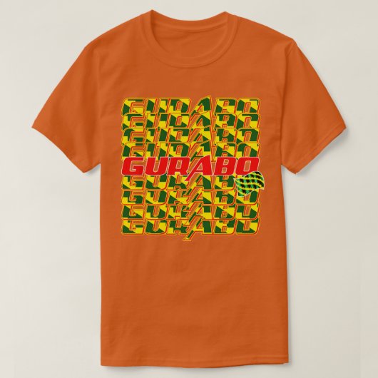 Gurabo Cascade tekst 2 T-shirt (Design voorkant)