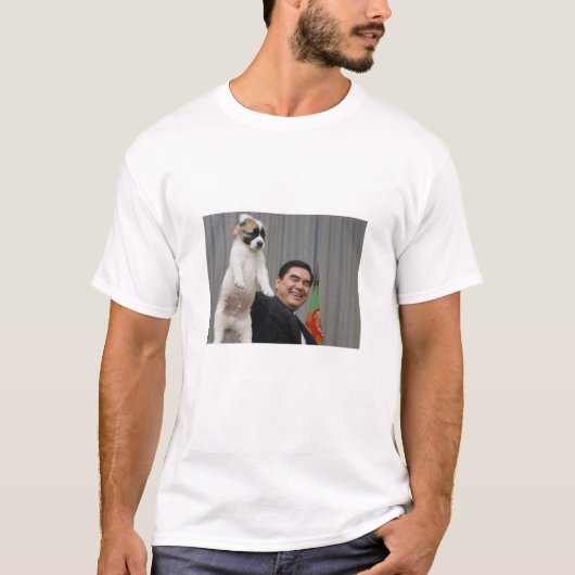 Gurbanguly Berdymukhammedov T-shirt (Voorkant)