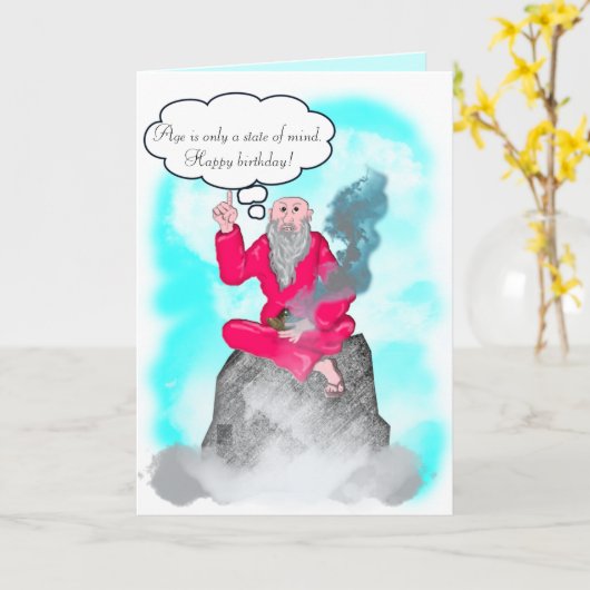 guru de the mountain kaart (Gele Bloem)