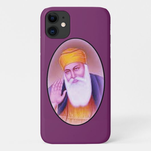 Guru Nanak Dev Religieuze Gurdwara Sikh Sikhisme Case-Mate iPhone Case (Achterkant)