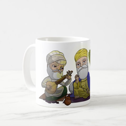 Guru Nanak Koffiemok (Voorkant links)