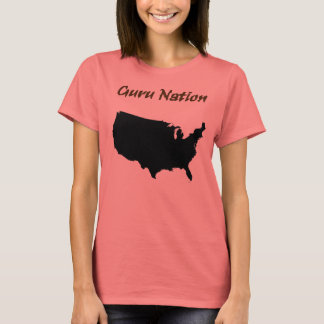 Guru Nation - zwart T-shirt