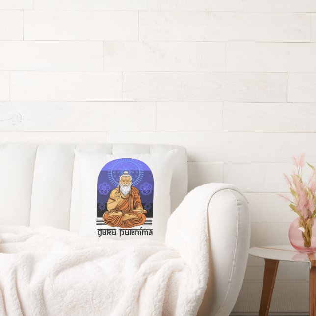 Guru purnima kussen (Bank)