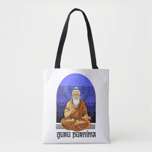 Guru purnima tote bag (Voorkant)