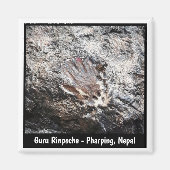 Guru Rinpoche Hand Imprint, Pharping Cave - Nepal Magneet (Voorkant)