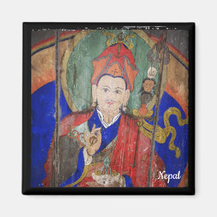 Guru Rinpoche, Nepal - Pangboche Gompa Magneet