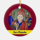 Guru Rinpoche, Padmasambhava Buddha/Nepal Keramisch Ornament (Voorkant)