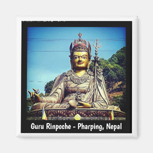 Guru Rinpoche, Padmasambhava, Pharping - Nepal Magneet