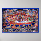 Guru Rinpoche Poster - Zangdokpalri (Voorkant)