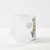 Gus-Age Thing Tshirts en Gifts Matglas Koffiemok (Voorkant links)