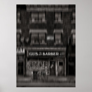 Gus de andere Barber Blur versie Poster