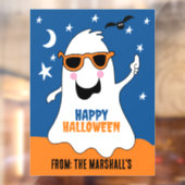 Gus de Ghost Halloween Schattige Kinder Raamsticker (Vel 2)