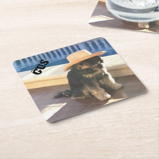 Gus De Tibetaan Kartonnen Onderzetters (Schuin)