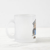 Gus op Drink en Rijden Matglas Koffiemok (Links)