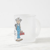 Gus op zaklampen Tshirts en geschenken Matglas Koffiemok (Voorkant rechts)