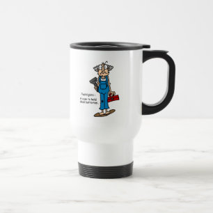 Gus op zaklampen Tshirts en geschenken Reisbeker